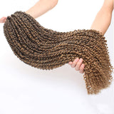 Pre-twisted Passion Twist Crochet Hair 22inch Pre-Looped Passion Twist Bohemian Crochet Braids Hair Extensions