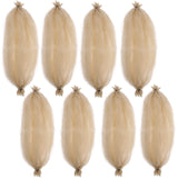Pre-Separated Springy Afro Twist Hair Spring Twist Hair For Distressed Soft Locs Natural Black Long Marley Twist Braiding Hair Extension