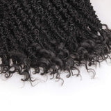 24Inch Butterfly Locs Crochet  Hair Long Butterfly Faux Locs With Curly Ends Pre-twisted Goddess Locs Crochet Braiding Hair