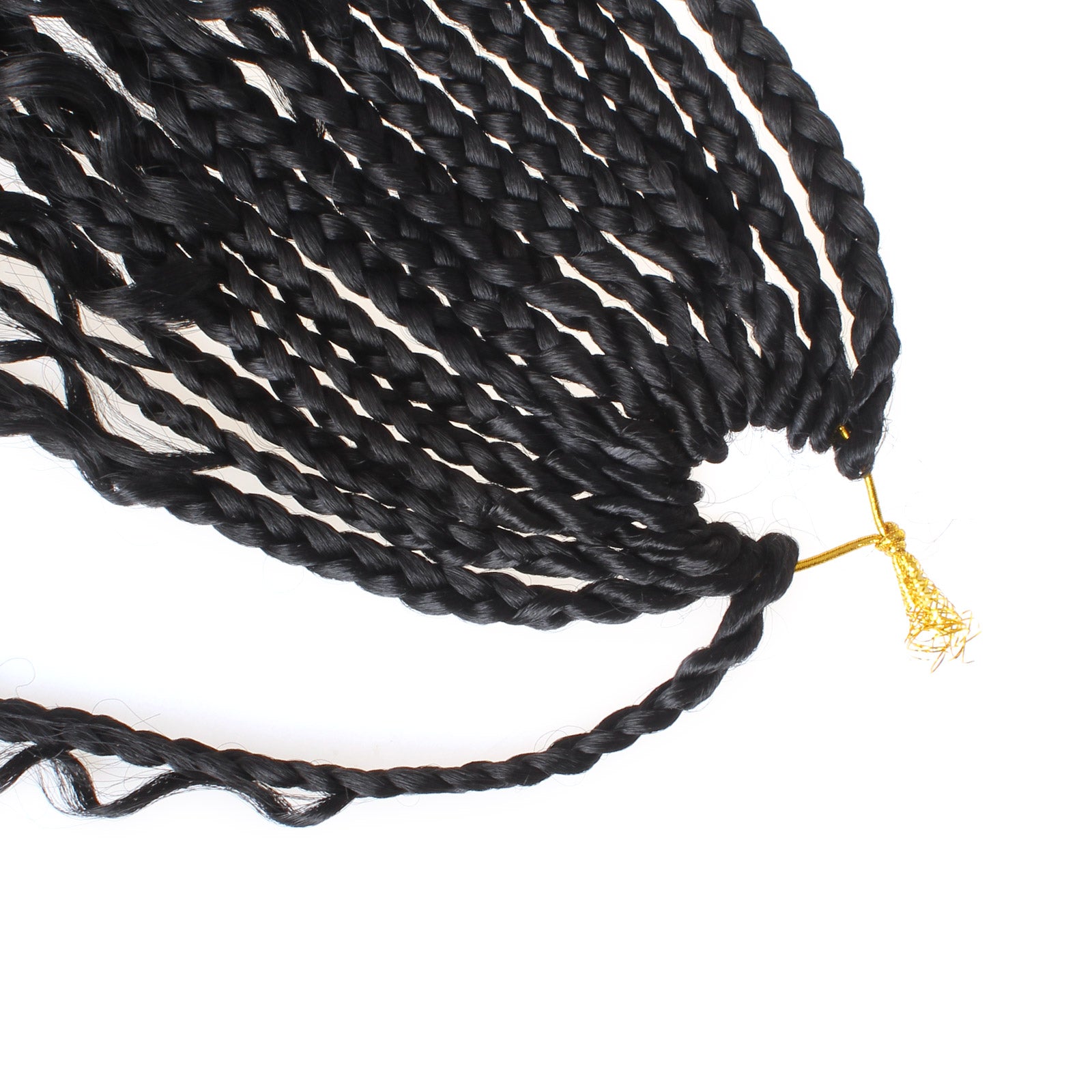 Unionbeauty Hair 12"24inch Boho Box Braids Pre-looped Synthetic Crochet Hair Goddess Box Braids Crochet Hair