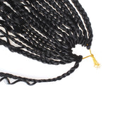 Unionbeauty Hair 12"24inch Boho Box Braids Pre-looped Synthetic Crochet Hair Goddess Box Braids Crochet Hair
