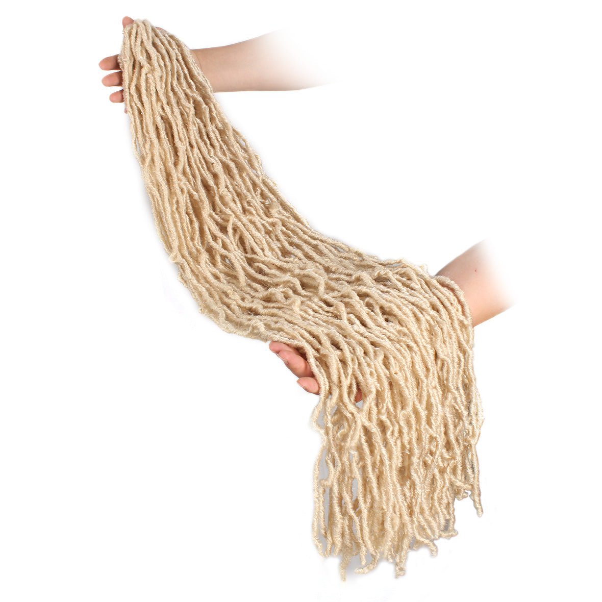36 Inch Nu Faux Locs Crochet Braids Hair Goddess Faux Natural Soft Locs Crochet Braiding Synthetic Hair