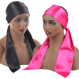 Satin Edge Scarves For Hair Laying Scarf For Lace Front Wig Non Slip Hair Wrap Wigs Grip Band For Hair