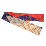 New Silk Scarf Women Hairband Ribbons Tied Scarf Bag Decoration Tie Multifunction Hand Ribbon Scarves