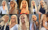 613 Straight Lace Front Human Hair Wigs 13x4x0.5 Brazilian Lace Frontal Wigs for Black Women