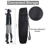 Wig Holder Sturdy Wig Stand Adjustable Tripod Model Head Stand With Travel Bag Strap Non-slip Base