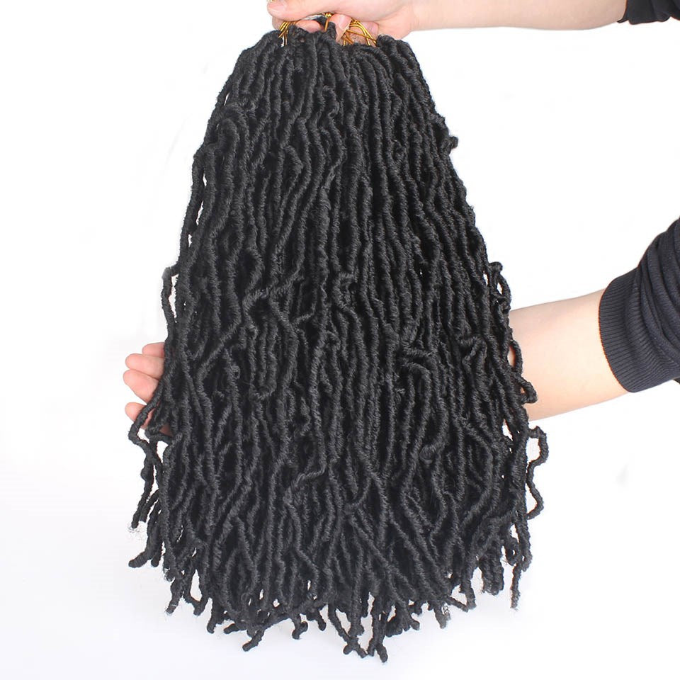18Inch Nu Faux Locs Synthetic Crochet Braids Faux Locs Crochet Hair Cu –  unionbeauty